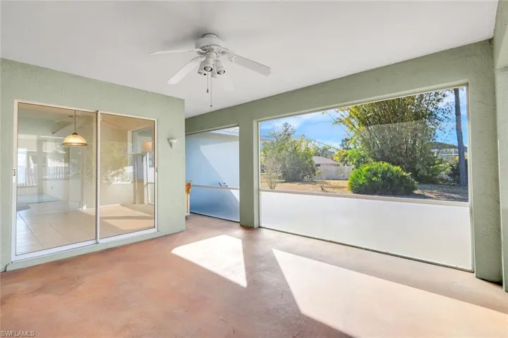 Lanai Toward Kitchen