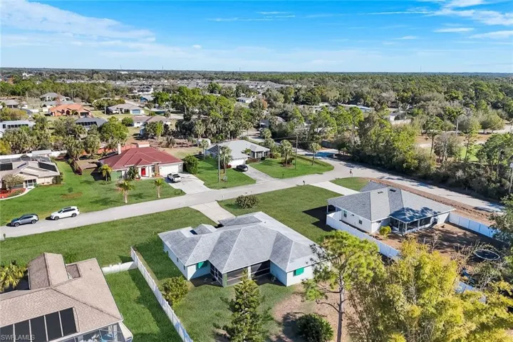 Aerial View, Back of Structure