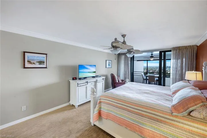 Oversized MBR allows for private sitting space, private balcony as well-super sunsets