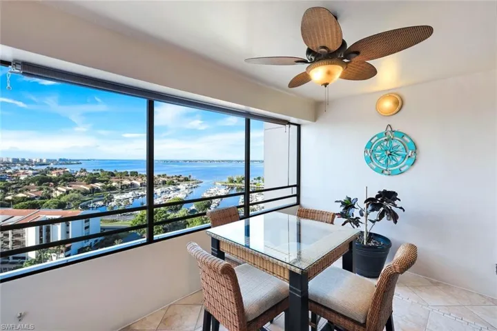 MBR Balcony SW exposure w/views as far as Sanibel and beyond, Magnificent Sunsets