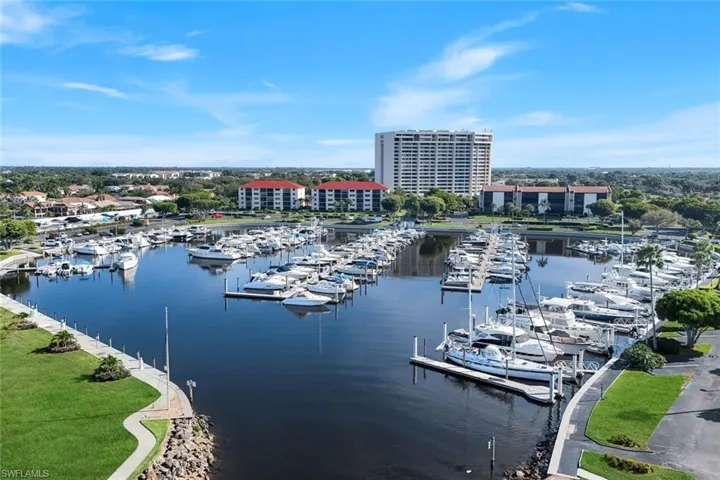 From the Riverfront looking at the Marina and Aerial just beyond...