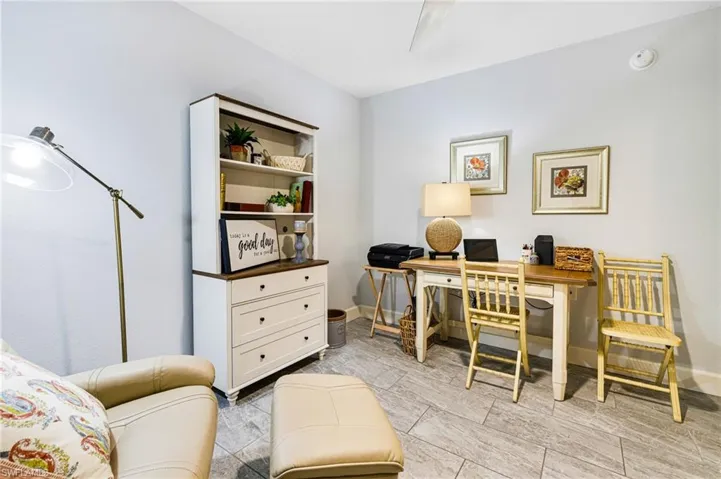 View of home office