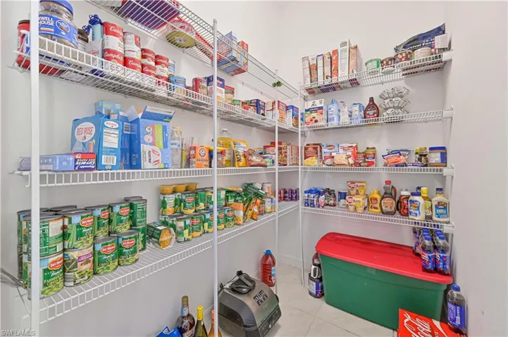 View of pantry