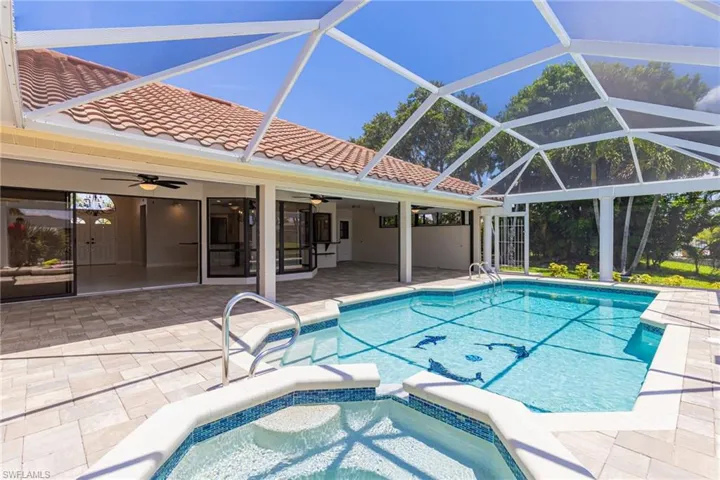 NEWLY Tiled Pool and Spa.