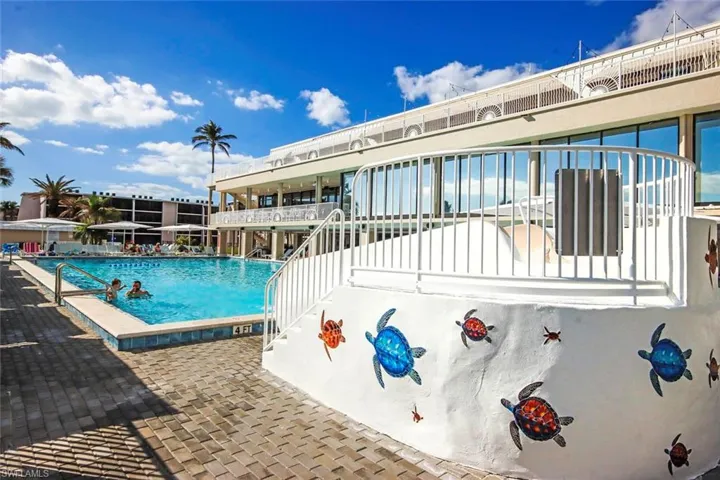 Resort pool slide if you rent with the resort