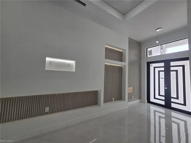 View of entrance foyer