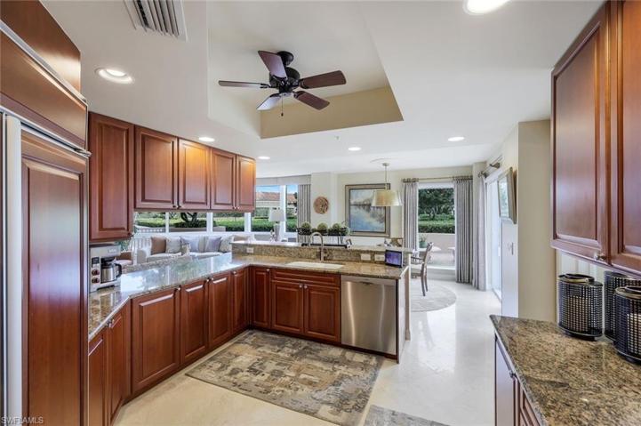 The kitchen is the heart of the home and the placement of this kitchen within the home truly reflects this sentiment.