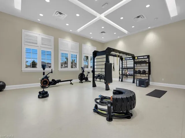 View of exercise room