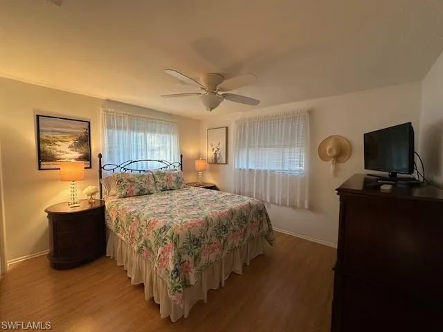 Lovely Second Bedroom, Shown with a Queen, Easy Care Laminate Flooring
