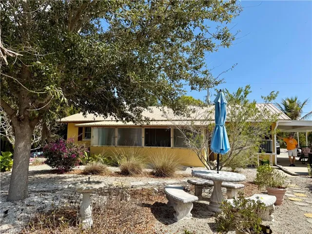 Back of the home