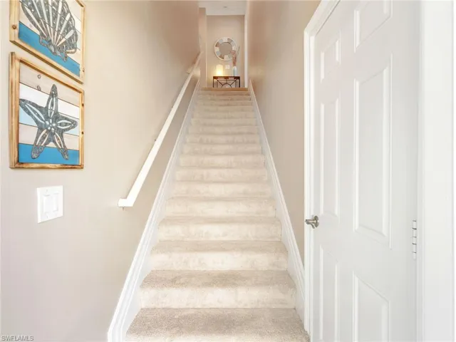 Stairs to the Second Floor