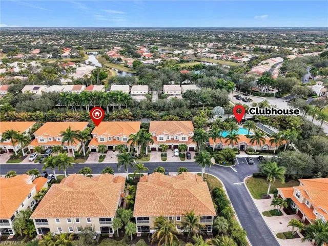 Aerial View of the  Building with Close Proximity to the Clubhouse