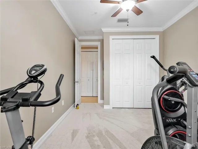 Third Bedroom with Crown Molding