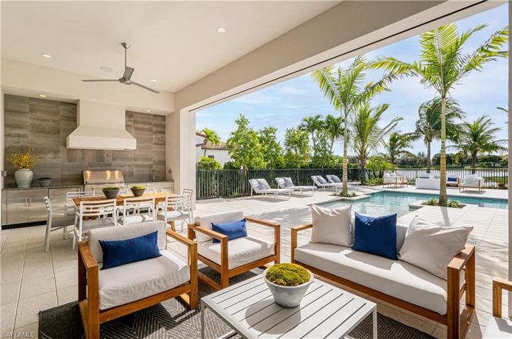 Photo of a previously sold Cameron Model-Outdoor Kitchen/Living