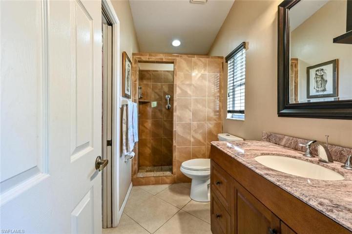 Large walk-in closet off the Bathroom of the main bedroom