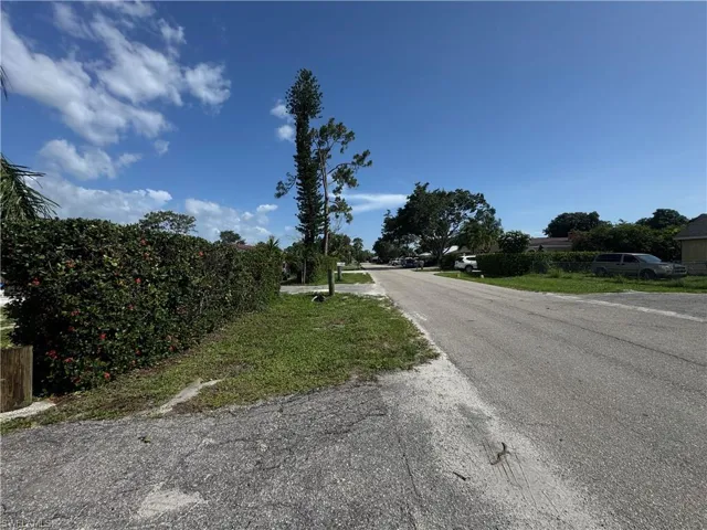 View of asphalt street