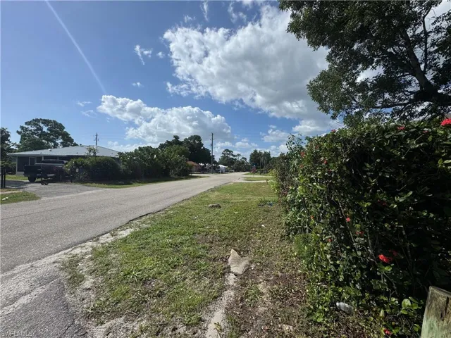 View of asphalt street