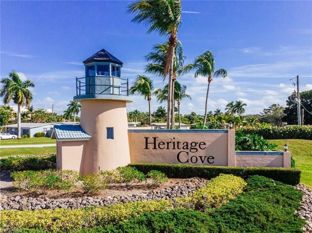 Heritage Cove Welcome Sign