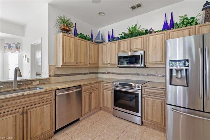 Ample Cabinets & Stainless Steel Appliances