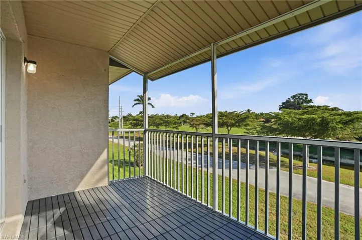Deck featuring a yard
