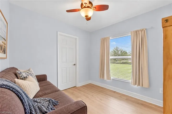 Third bedroom with walk-in closet