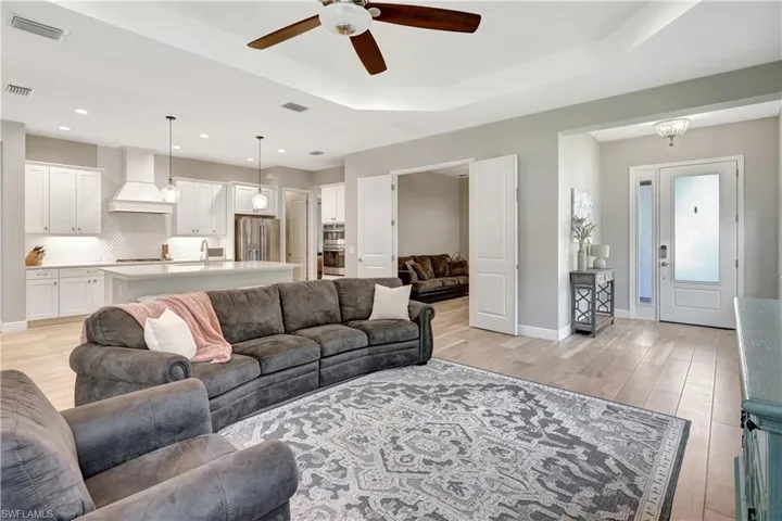Open concept living room
