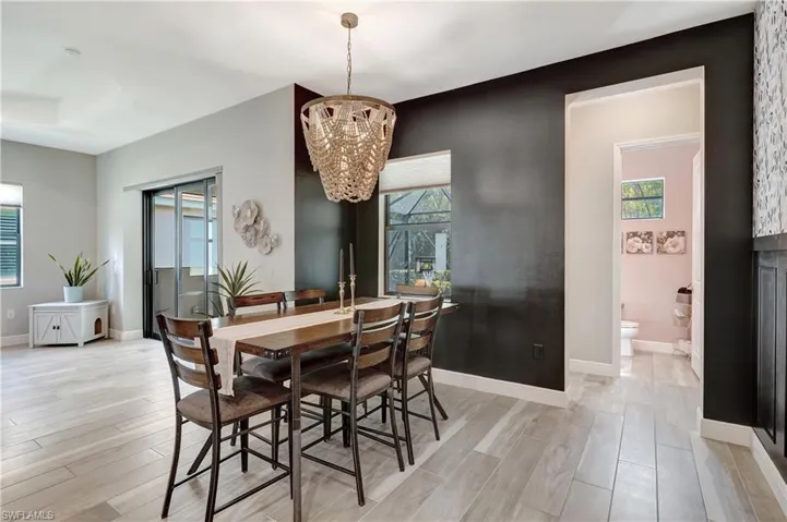 Dining area