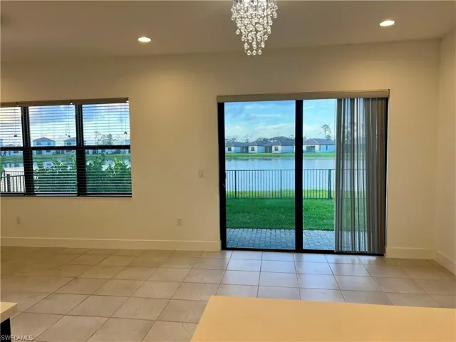 Dining area with view