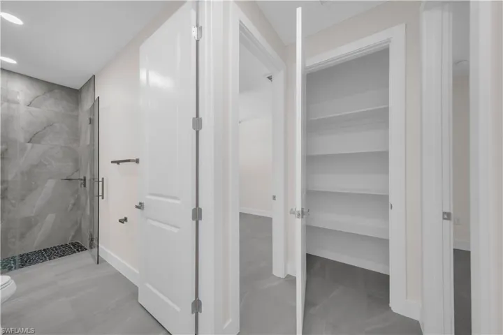 View of closet