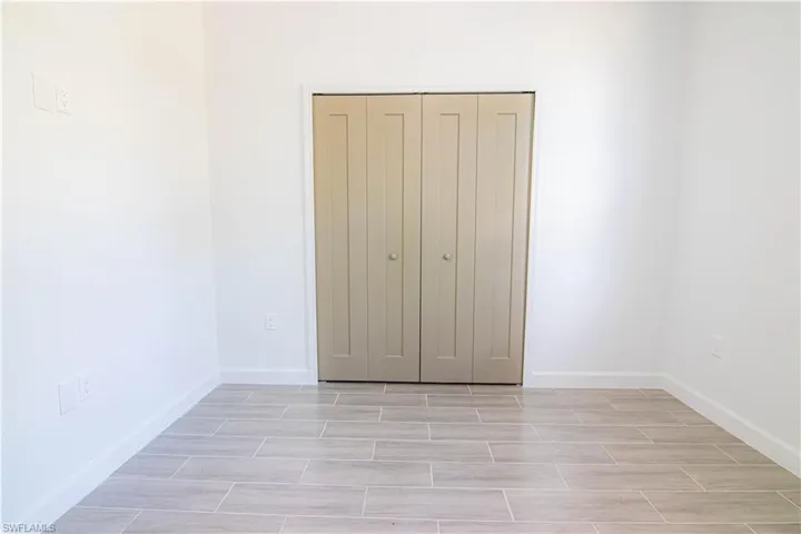 View of unfurnished bedroom