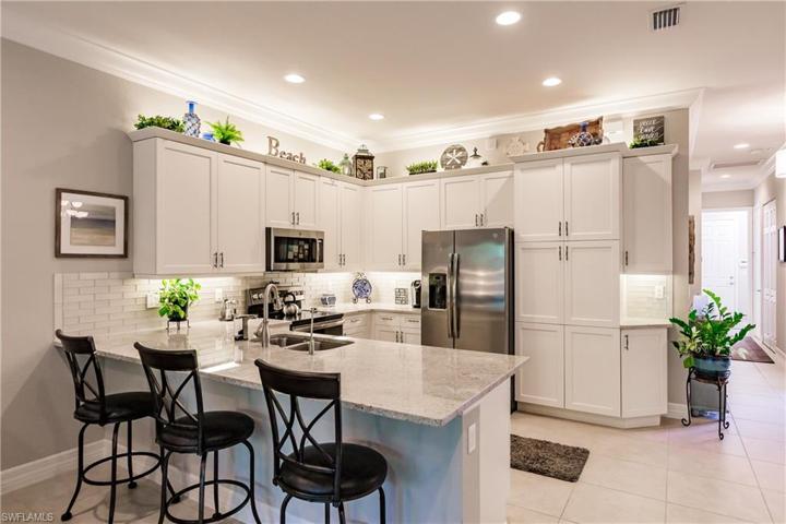 Kitchen overlooking Bar