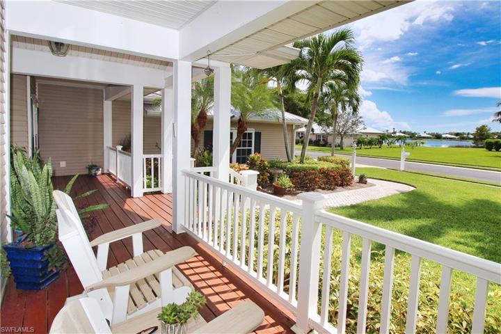 Relax and enjoy the lake views from your front porch
