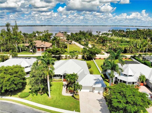 Street view with Caloosahatchee River in the background