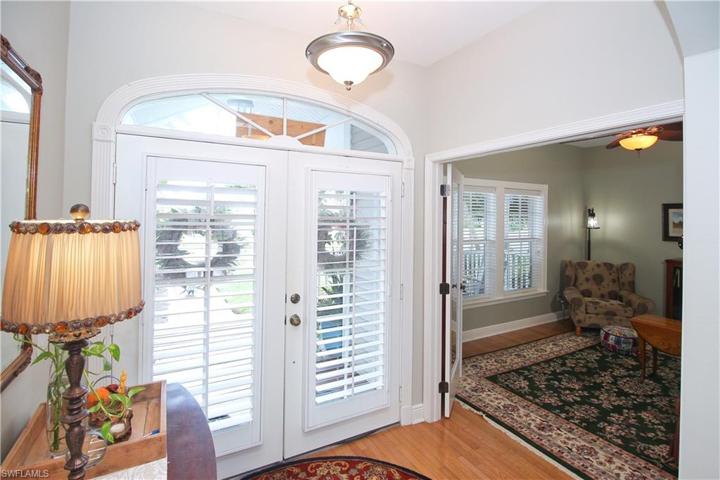 Inviting entrance area