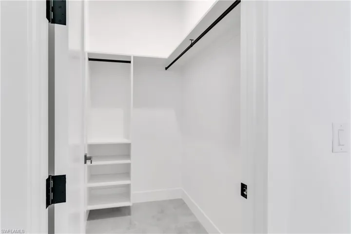 View of spacious closet