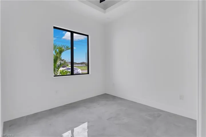 View of spare room