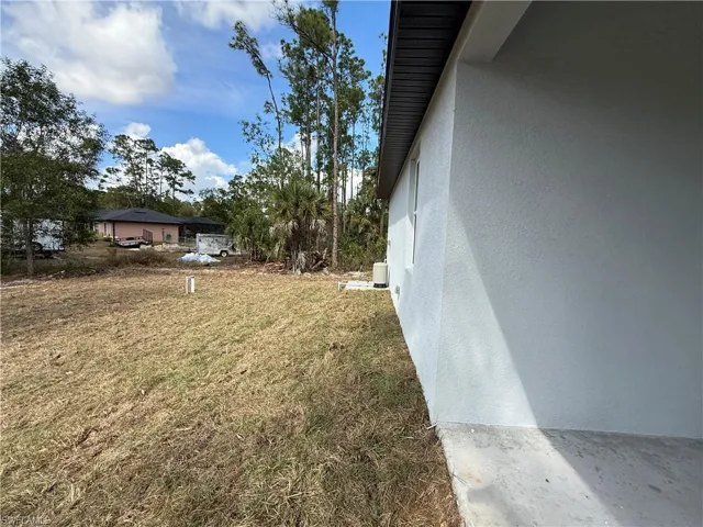 View of green lawn