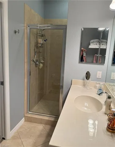 Walk-in shower
