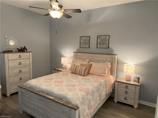 Spacious master bedroom