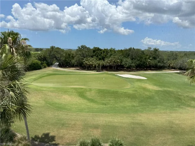 Pristine golf course