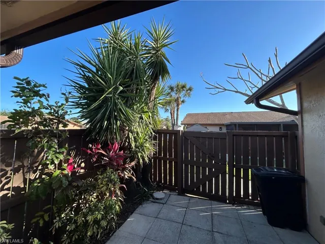 Front patio