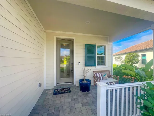Doorway to property