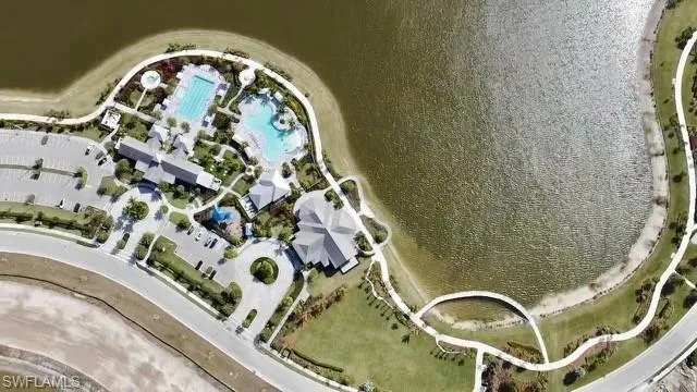 Aerial view of property's location