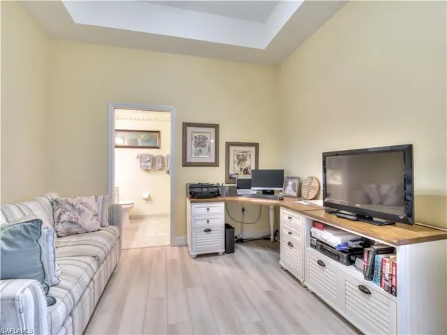 Some owners use this 3rd bedroom as an office