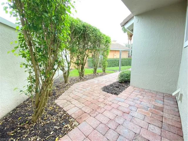 View of patio
