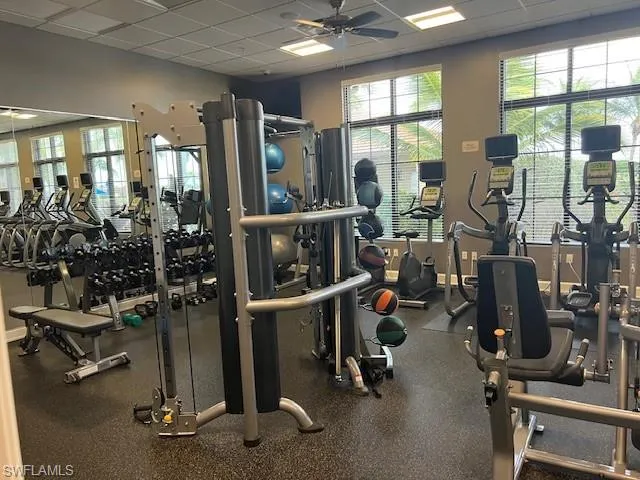 Workout area