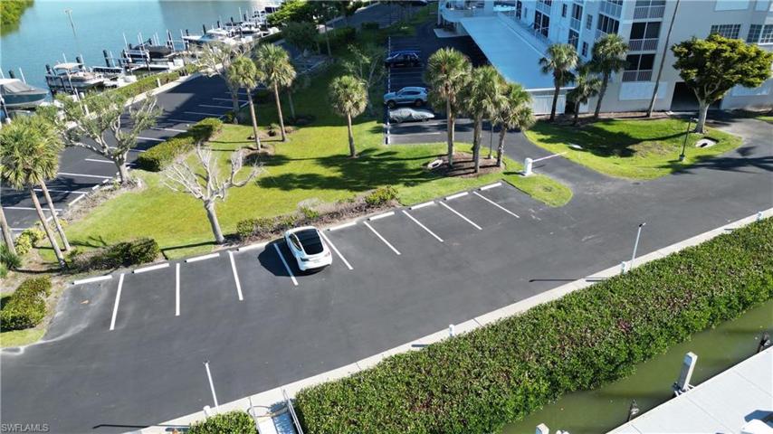 Plenty of parking near the slip