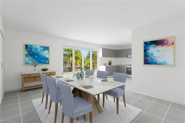Kitchen / Dining - Virtually Staged