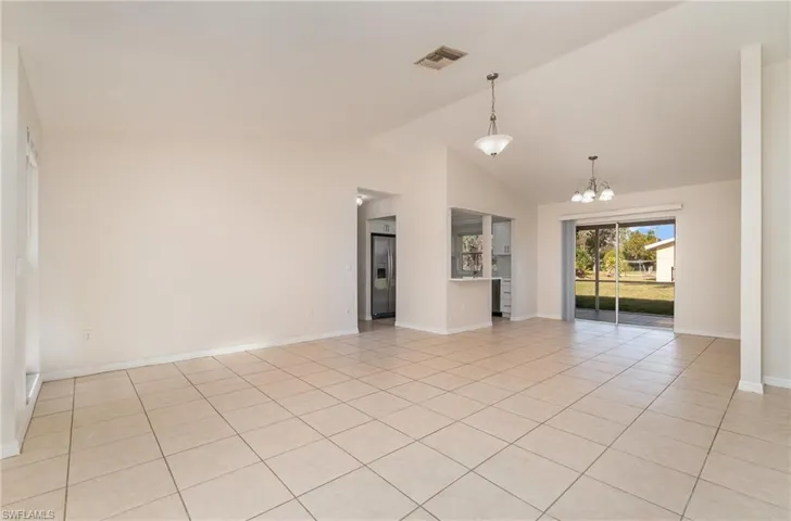 Open floor plan