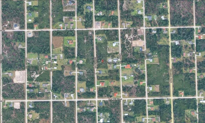 Aerial Map. Displaying the property's location and surrounding parcels